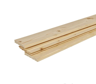 Palubka obkladová smrk 15x121x4000 A/B klasik DDL