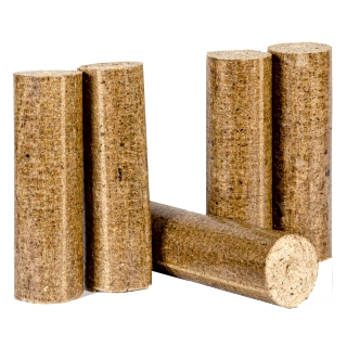 Brikety válcové 10kg