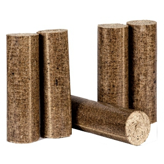 Brikety dubové válcové 10 kg